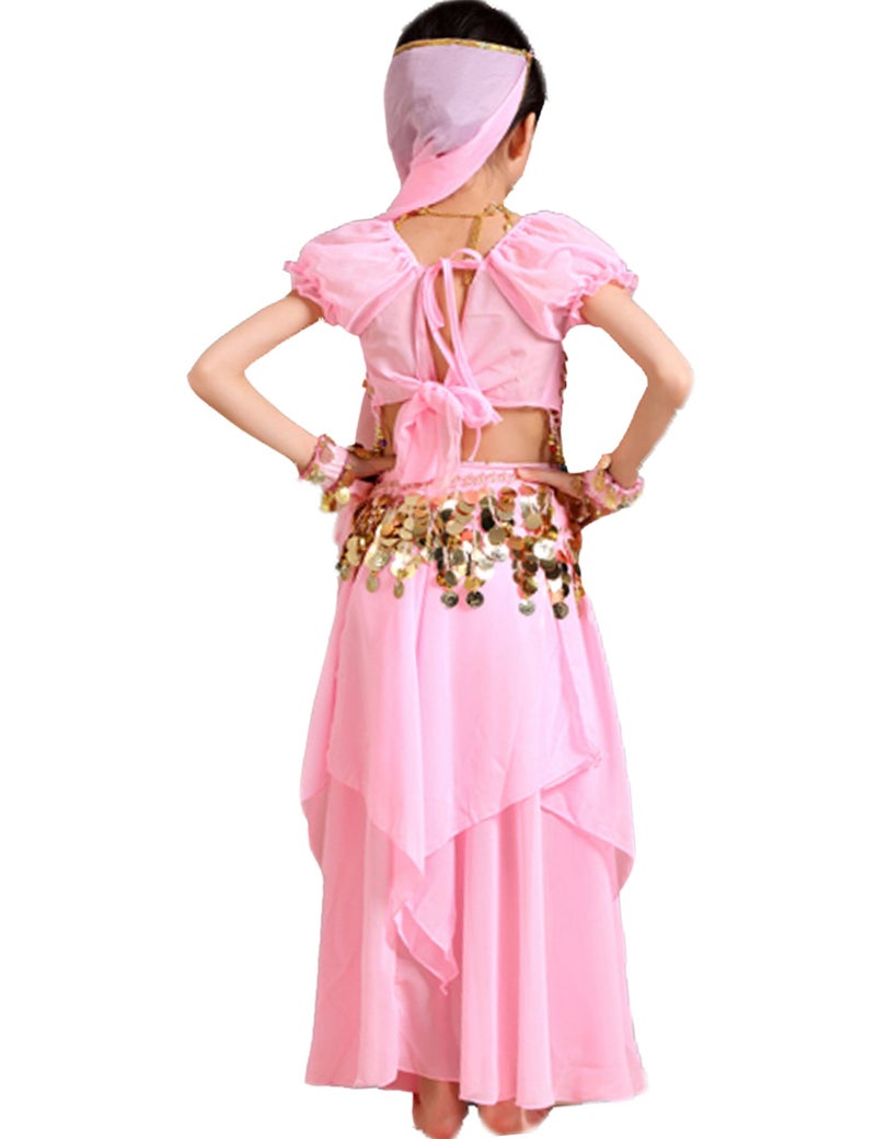 Astage Girls Princess Costume Halloween Dance Sets Pink Uners 6 Years - Image 4